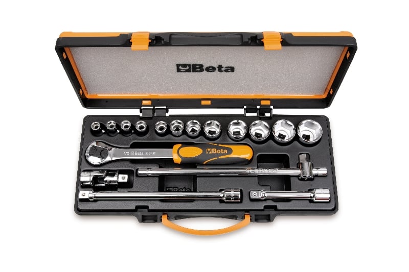Beta Doppendoos met 12 dopsleutels en 5 toebehoren 920B/C12 - 009200932