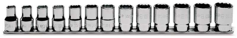 Beta 13-delige set dopsleutels twaalfkant (art. 920B) met support 920B/SB13 - 009200140