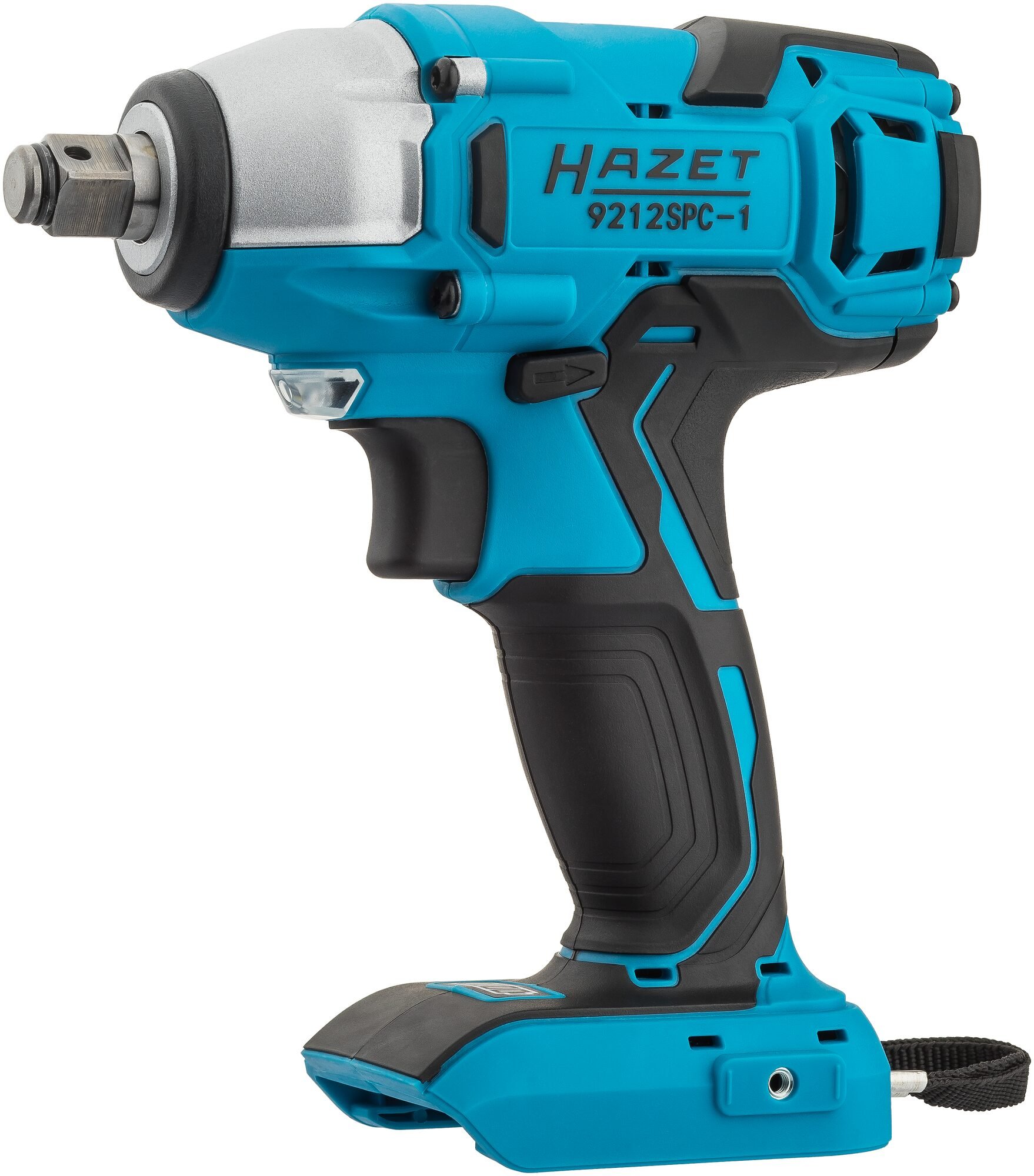 HAZET Accu-slagmoersleutel · 18 Volt 9212SPC-010 · Losdraaimoment maximaal [Nm]: 260 Nm · 1/2 inch (12,5 mm) vierkant massief
