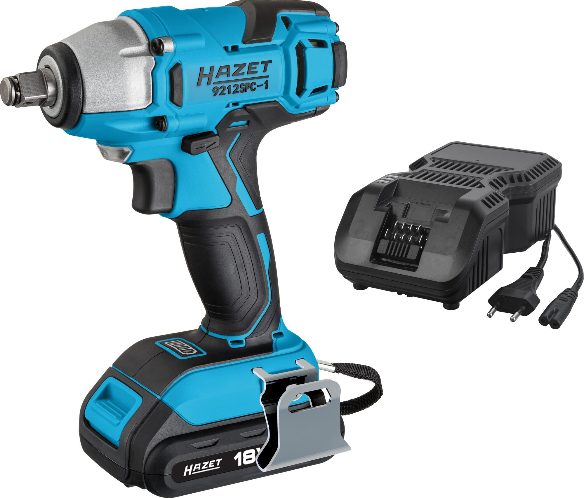 HAZET Accu-slagmoersleutelset · 18 Volt 9212SPC-1 · Losdraaimoment maximaal [Nm]: 260 Nm · 1/2 inch (12,5 mm) vierkant massief · 3-delig
