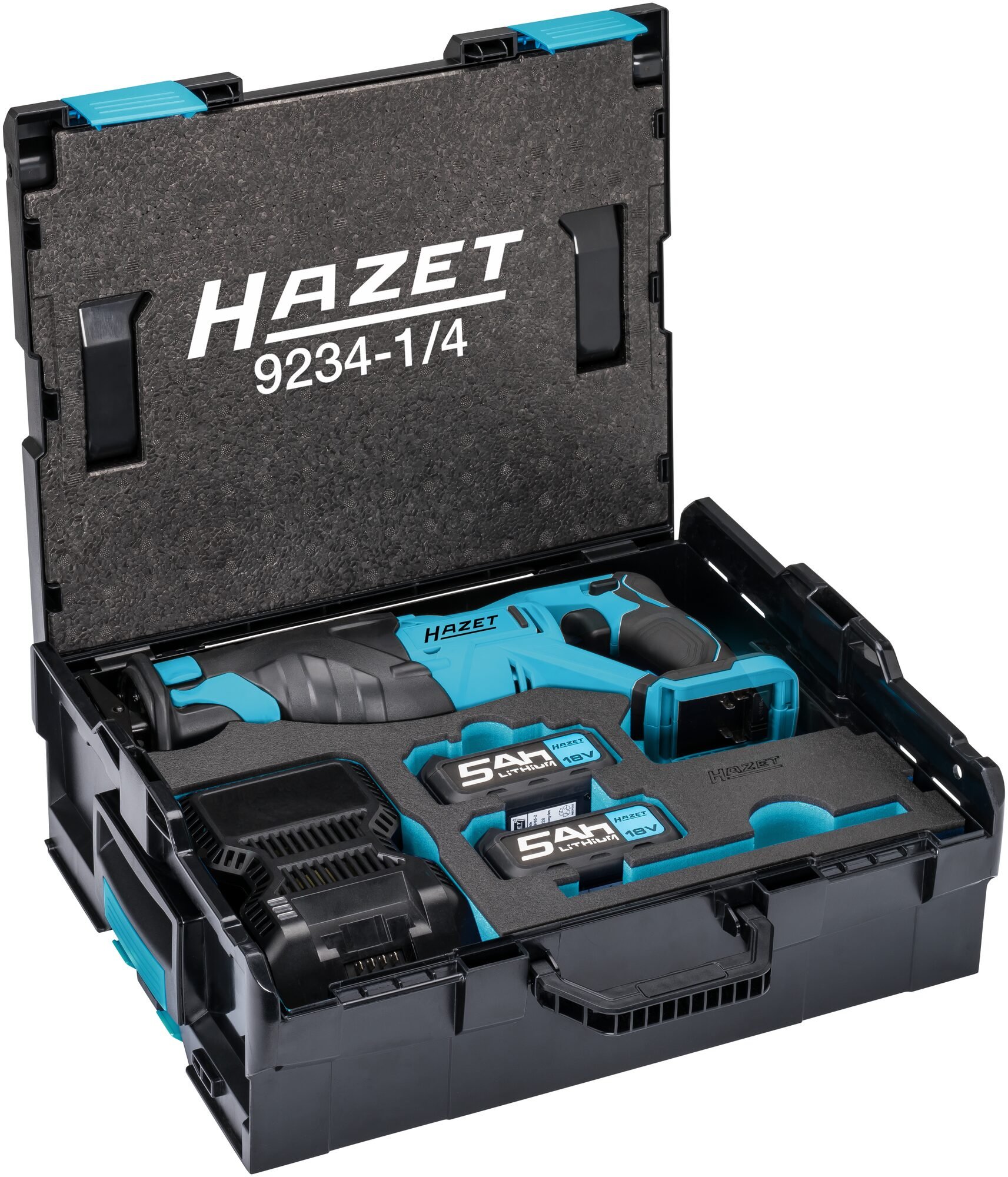 HAZET Accu-reciprozaag 9234-1/4 · 4-delig