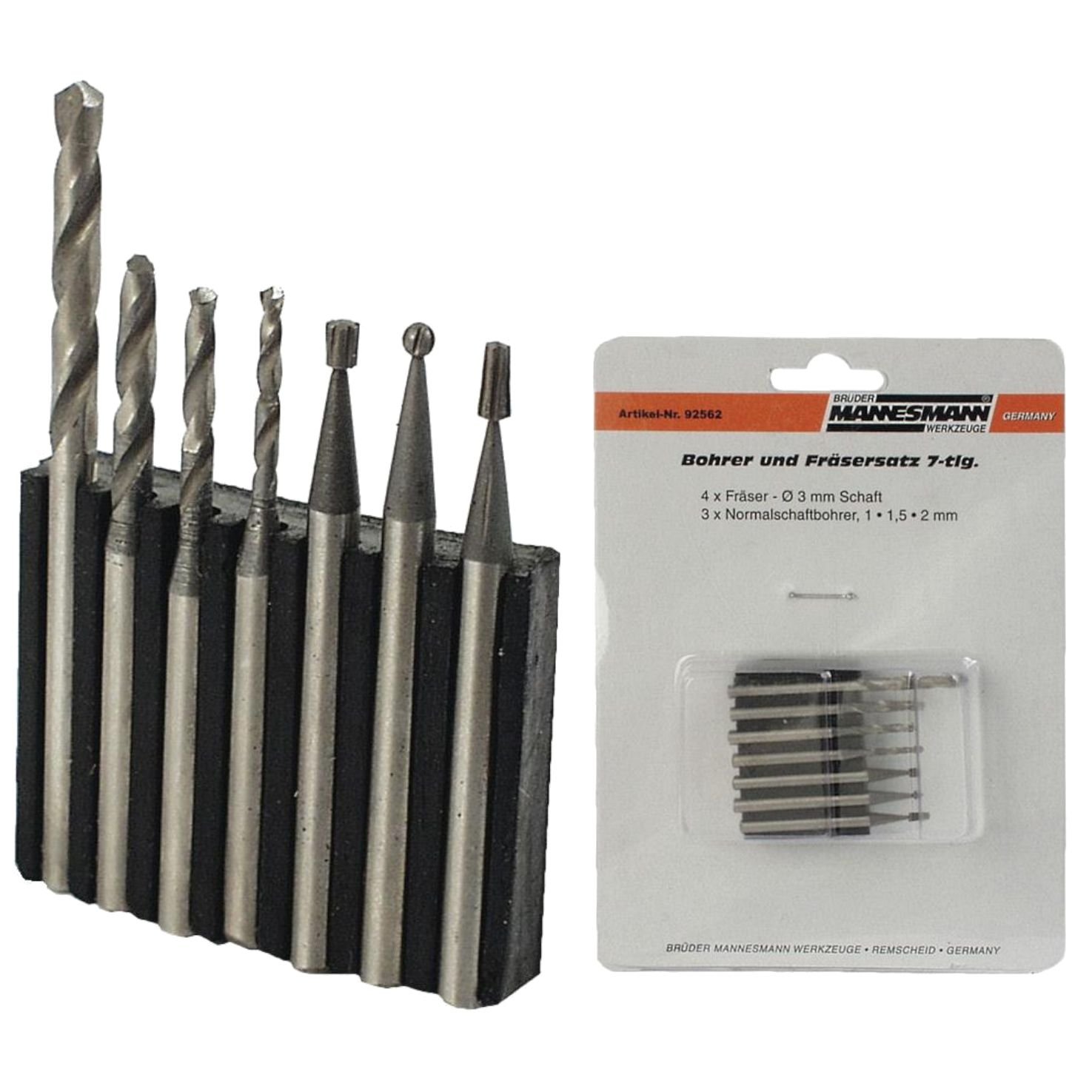 Brüder Mannesmann Boor/frezenset 7 dlg (Hobby) - 92562
