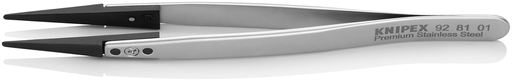 Knipex Pincet Met Verwisselbare Punten ESD | 130 mm Lengte - 92 81 01