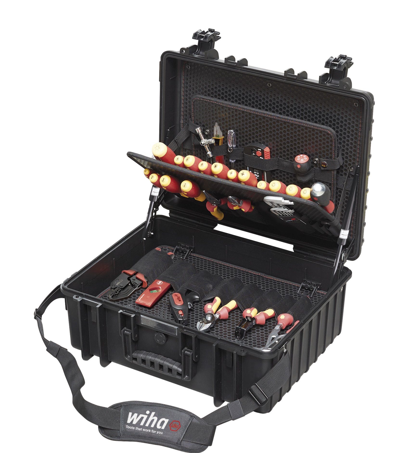 Wiha 40523 | Gereedschapskoffer | Elektricien | 80-delig - 40523