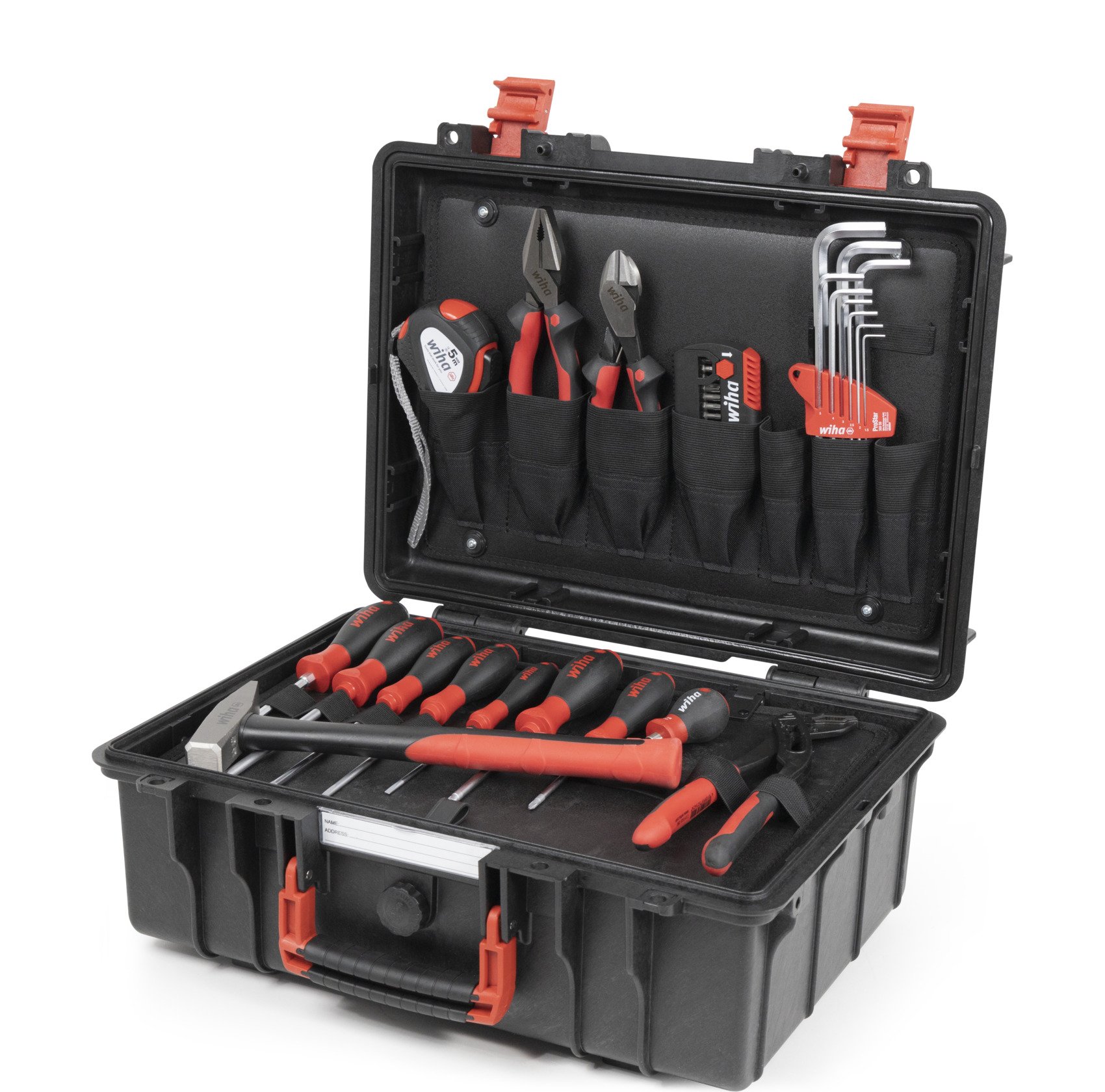 Wiha 9300-71403 Gereedschapskoffer Basic Set L Mechanisch | 18 delig - 45531