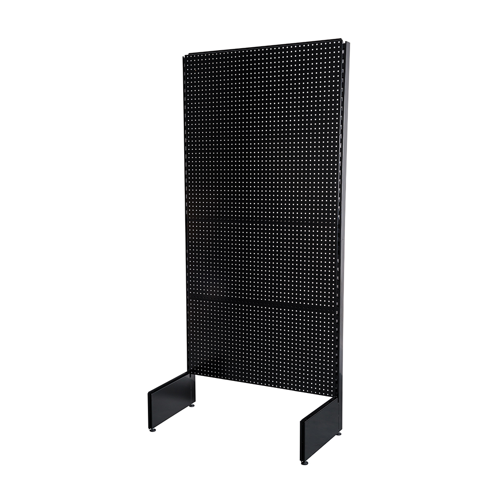 Silverline Scruffs vrijstaande perforatiewand, 1 m | Zwart - 930107