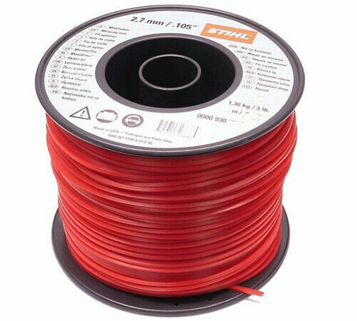 Stihl Maaidraad rond Ø 2,7 mm x 347,0 m Rood - 9302289 - 00009302289