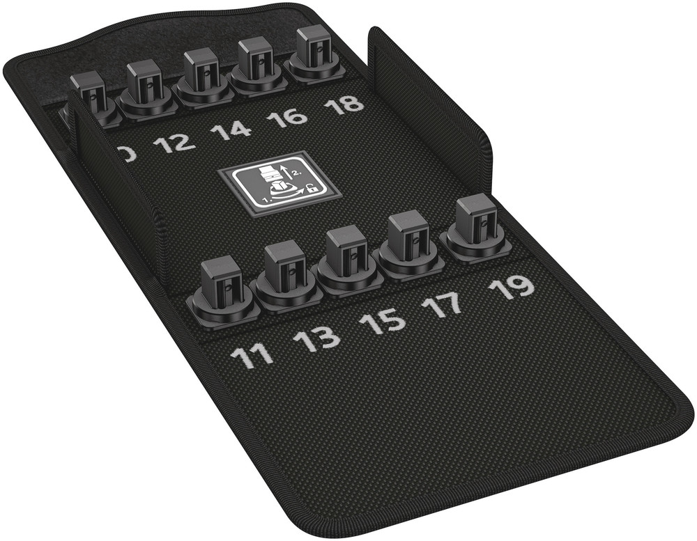 Wera 9408 Textiel Box 8790 HMC HF 1, leeg, 152 x 126 x 45 mm - 05136457001