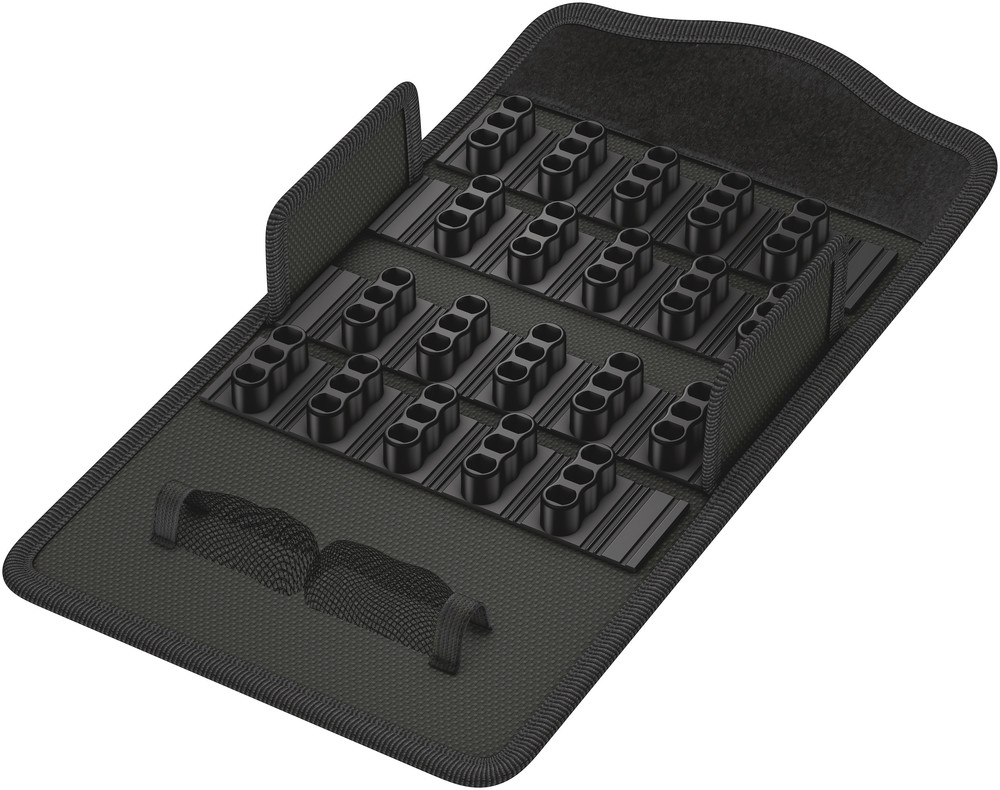Wera Vouwetui voor Kraftform Micro-sets met hoogstens 12 delen, leeg, 235 x 115 mm - 1 stuk(s) - 05136459001