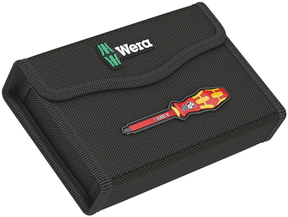 Wera 9413 Stoffen etui Kraftform Kompakt VDE 17 extra slim 1, leeg, 240 x 148 x 47 mm - 05136462001