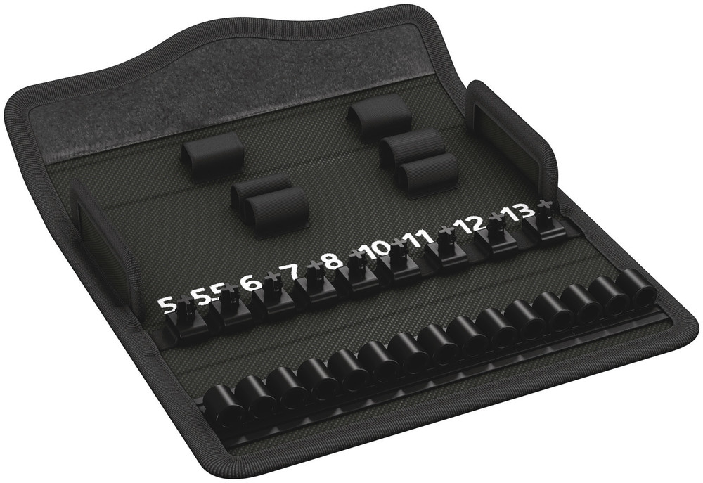 Wera Vouwetui voor Kraftform Micro-sets met hoogstens 12 delen, leeg, 235 x 115 mm - 1 stuk(s) - 05136468001