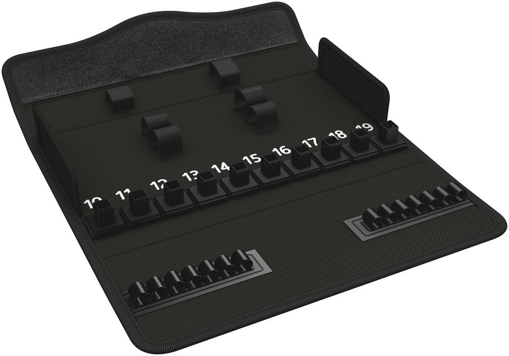 Wera Vouwetui voor Kraftform Micro-sets met hoogstens 12 delen, leeg, 235 x 115 mm - 1 stuk(s) - 05136469001
