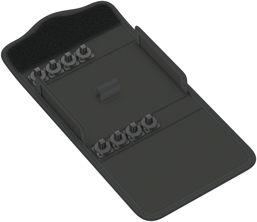 Wera 9469 Kraftform Kompakt 400 RA stoffen box, voor maximaal 9 onderdelen, leeg, 145 x 25 x 102 mm - 05136409001