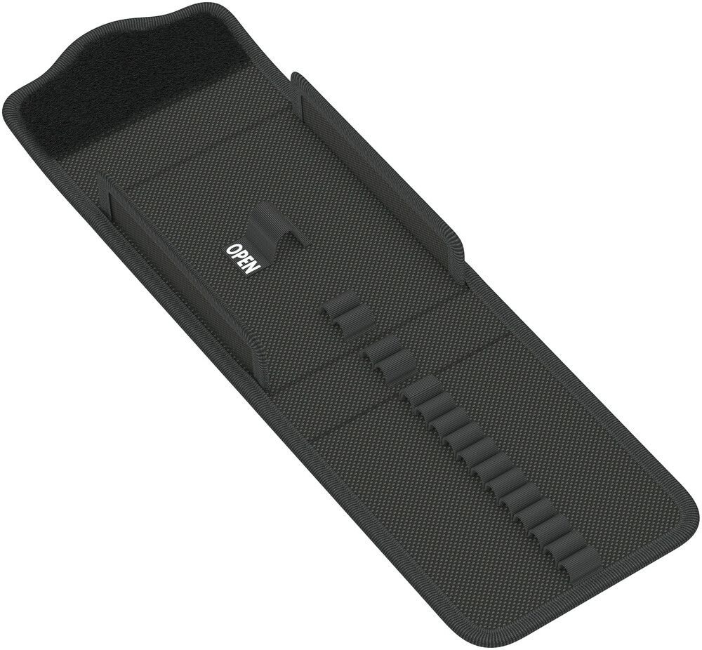 Wera 9470 Kraftform Kompakt 400 RA stoffen box, voor maximaal 17 onderdelen, leeg, 117 x 30 x 134 mm - 05136410001