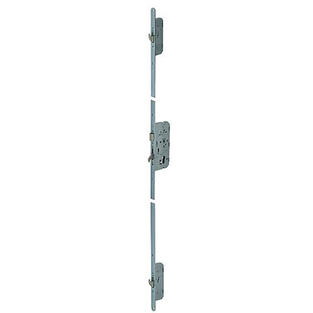 Nemef 4926 Veiligheidsmeerpuntssluiting | krukbediend | SKG*** | DM65mm | PC72mm | voorplaat staal verzinkt 24x2170mm rechthoekigDM| DR 1+3 2+4