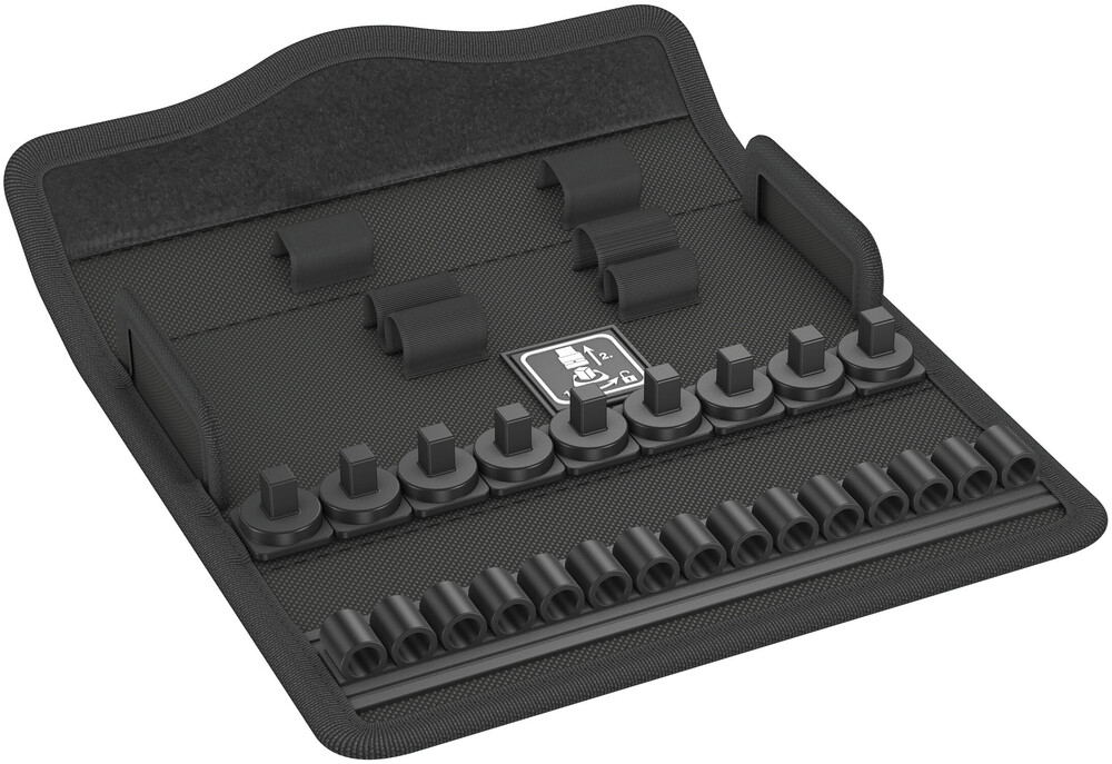 Wera 9496 Stoffen Box | Zyklop Metal Push 1/4" | Leeg - 05136542001