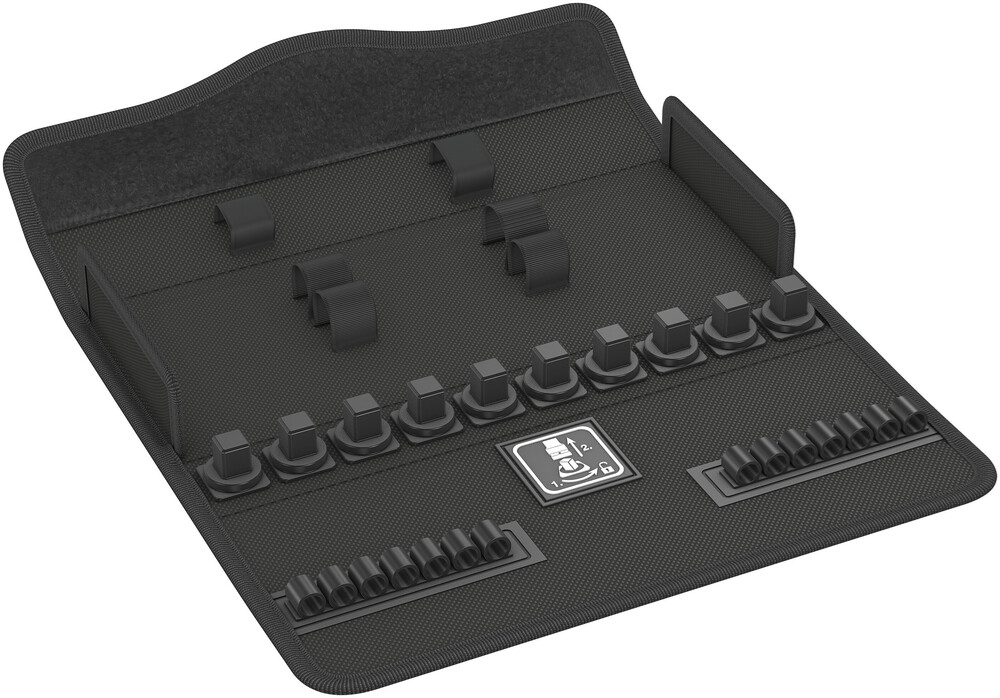Wera 9497 Stoffen Box Zyklop Metal Push 1/2" | Leeg - 05136543001