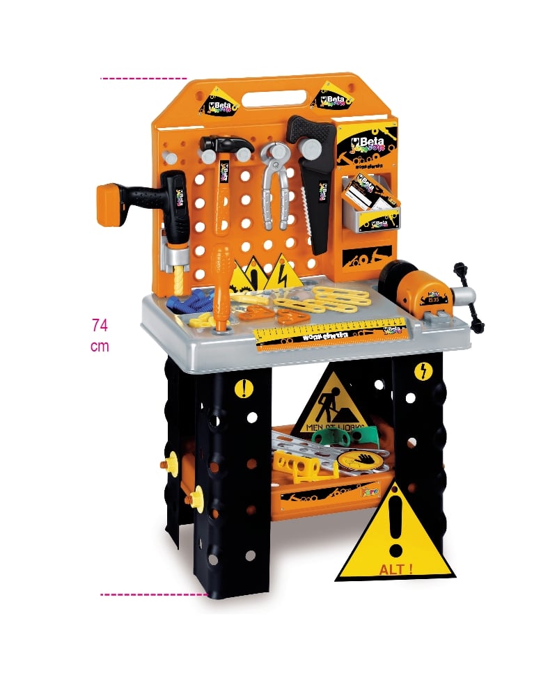 Beta BetaCollection “Kinder Werk Bank”, werkbank met gereedschap, voor kinderen vanaf 3 jaar 9547WSK - 095473801