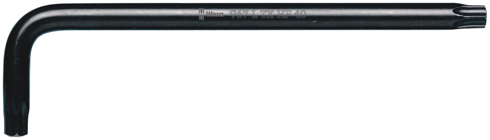 Wera 967 L TORX® HF Stiftsleutel met Vasthoudfunctie, BlackLaser, TX 40 - 1 stuk(s) - 05024168001