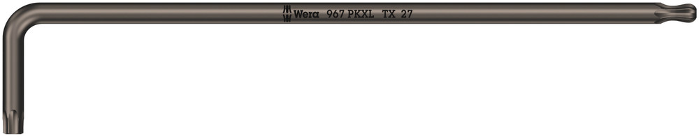 Wera 967 PKXL TORX® Stiftsleutel, lang, TX 27 - 1 stuk(s) - 05024467001