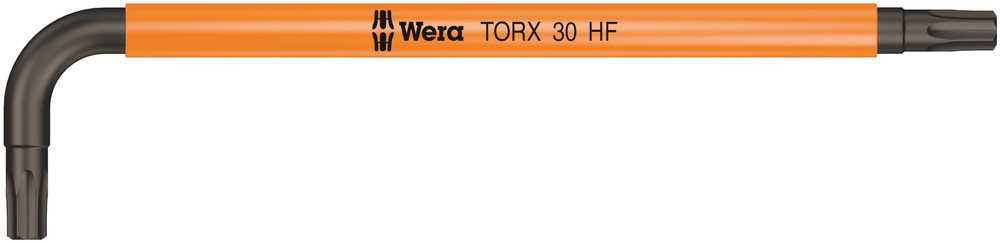 Wera 967 SL TORX® HF Multicolour Stiftsleutel met Vasthoudfunctie, TX 30 x 122 mm - 1 stuk(s) - 05024177001