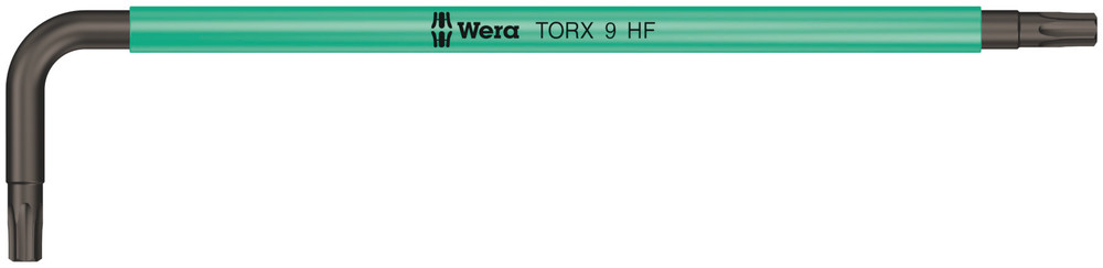 Wera 967 SL TORX® HF Multicolour Stiftsleutel met Vasthoudfunctie, TX 9 x 79 mm - 1 stuk(s) - 05024171001