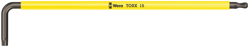 Wera 967 SXL TORX® Stiftsleutel Multicolour, lang, TX 15 - 1 stuk(s) - 05024484001