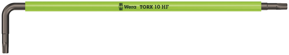 Wera 967 SXL HF TORX® Stiftsleutel Multicolour met Vasthoudfunctie, lang, TX 10 - 1 stuk(s) - 05024473001