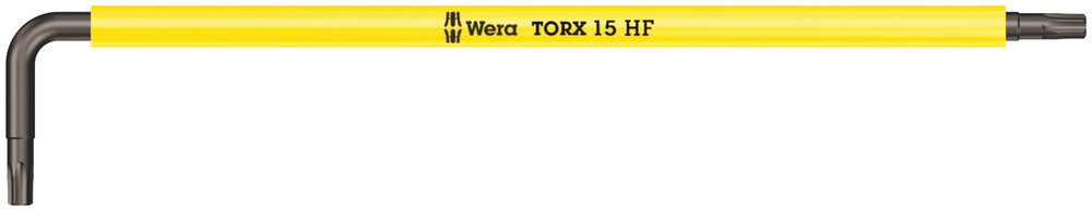 Wera 967 SXL HF TORX® Stiftsleutel Multicolour met Vasthoudfunctie, lang, TX 15 - 1 stuk(s) - 05024474001