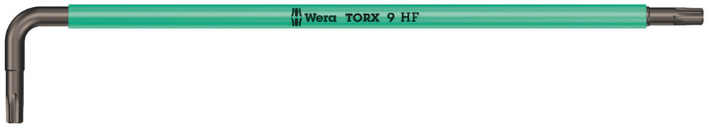 Wera 967 SXL HF TORX® Stiftsleutel Multicolour met Vasthoudfunctie, lang, TX 9 - 1 stuk(s) - 05024472001