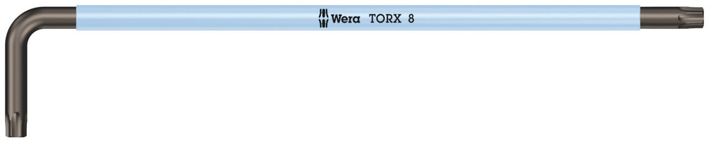 Wera 967 SXL TORX® Stiftsleutel Multicolour, lang, TX 8 - 1 stuk(s) - 05024481001