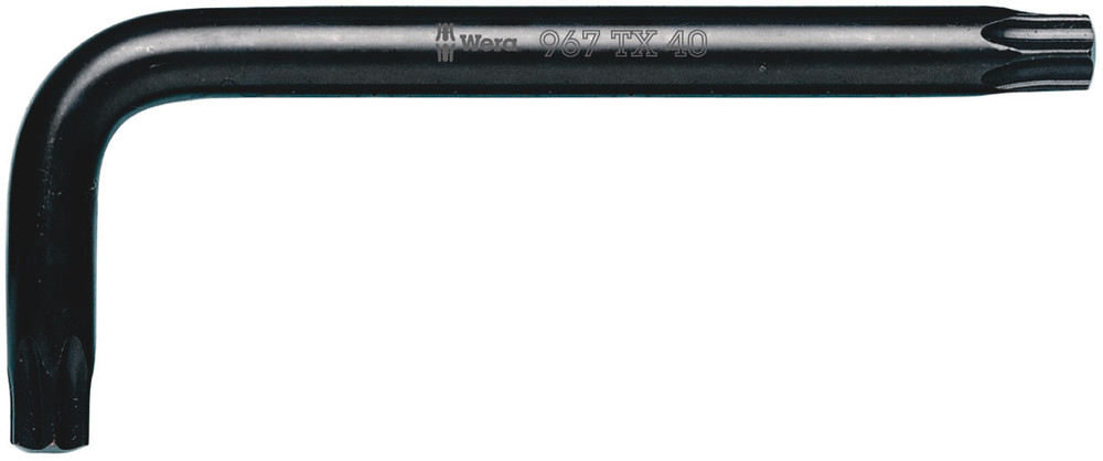 Wera 967 Stiftsleutel TORX®, BlackLaser, TX 9 - 1 stuk(s) - 05024004001 afbeelding 1