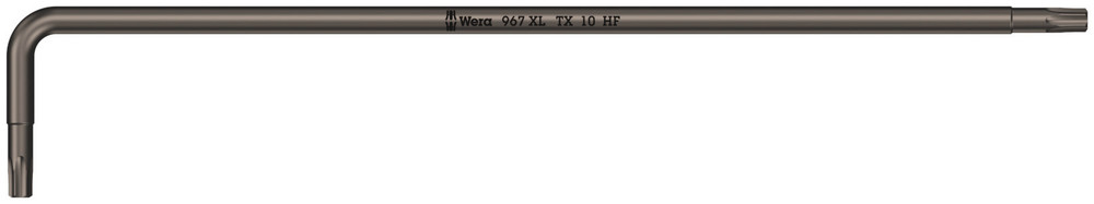 Wera 967 XL HF TORX® Stiftsleutel met Vasthoudfunctie, lang, TX 10 - 1 stuk(s) - 05024453001
