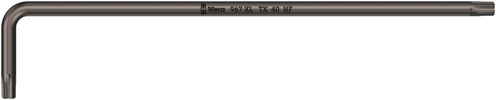 Wera 967 XL HF TORX® Stiftsleutel met Vasthoudfunctie, lang, TX 40 - 1 stuk(s) - 05024459001