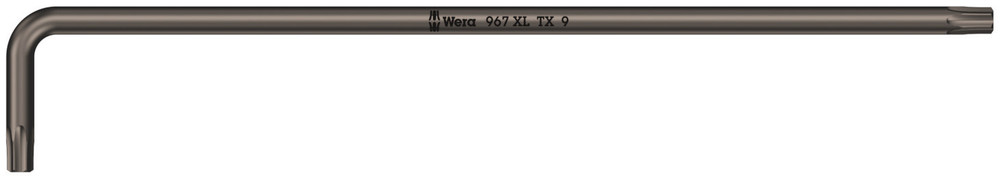 Wera 967 XL TORX® Stiftsleutel, lang, TX 9 - 1 stuk(s) - 05024462001