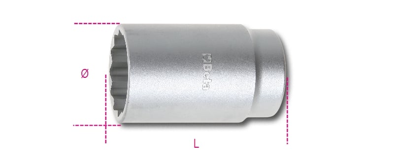 Beta Dopsleutel voor naafmoeren 969B 32 - 009690132