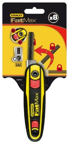 Stanley handgereedschap FatMax Vergrendelbare Stiftsleutelset torx (8delig) - 0-97-553
