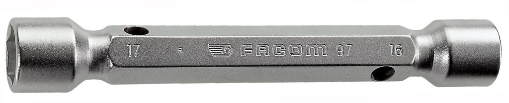 Facom dubbele, gesmede pijpsleutels, metrisch 18x19 - 97.18X19