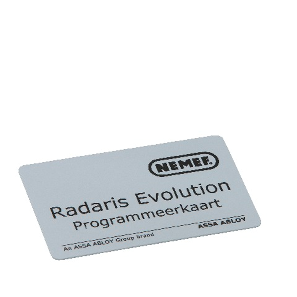 Nemef 7315/01 programmeerkaart radaris evolution | programmeerkaart - 9731501000