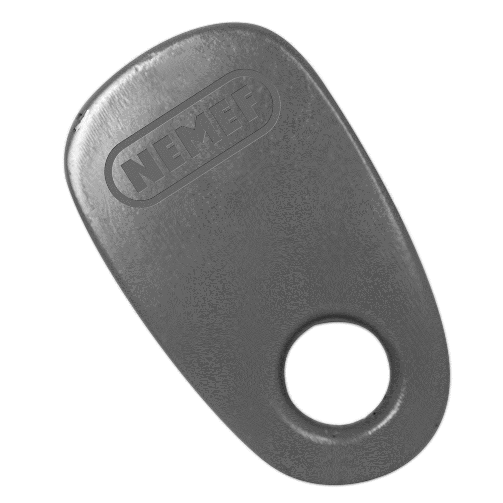 Nemef 7318/02 keyfob r.e. id | keyfob met gelaserde ID - 9731802000