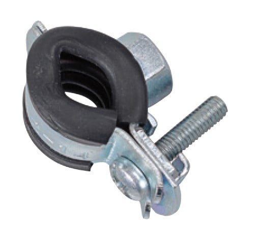 Kirchhoff Buisklem 21 23 mm geluiddicht voor 1 2" met stokschroef M8 x 80 mm (2x) 973552355