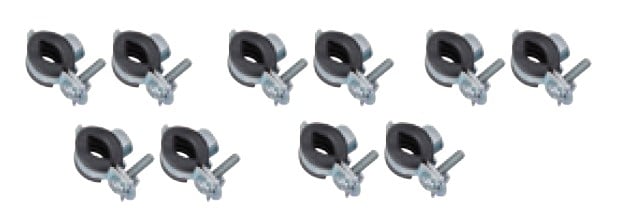 Kirchhoff Buisklem 26 28 mm geluiddicht met M8 schroefdraadmof (10x) 973562455