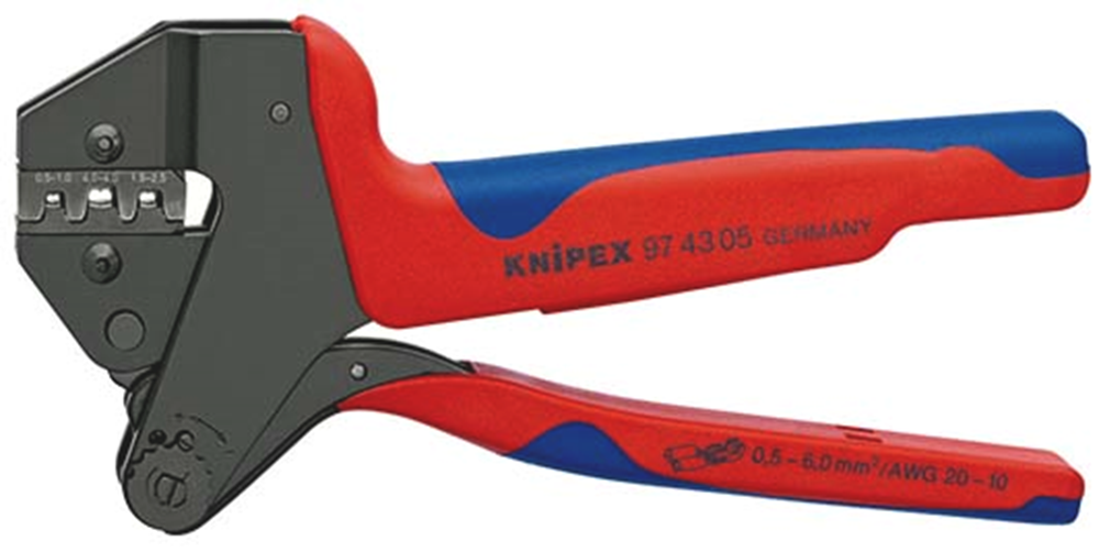 Knipex Krimp-systeemtang gebruineerd 200 mm - 974305