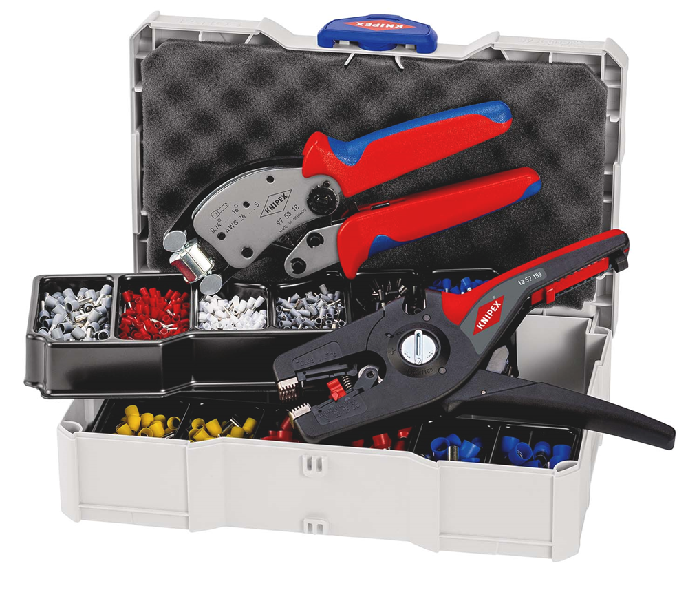 Knipex Krimp-Assortiment Voor Adereindhulzen | 11-Delig | 265 mm - 97 90 14