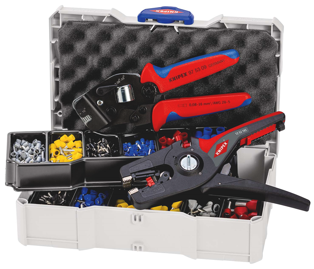 Knipex Krimp-Assortiment Voor Adereindhulzen | 265 mm - 97 90 15