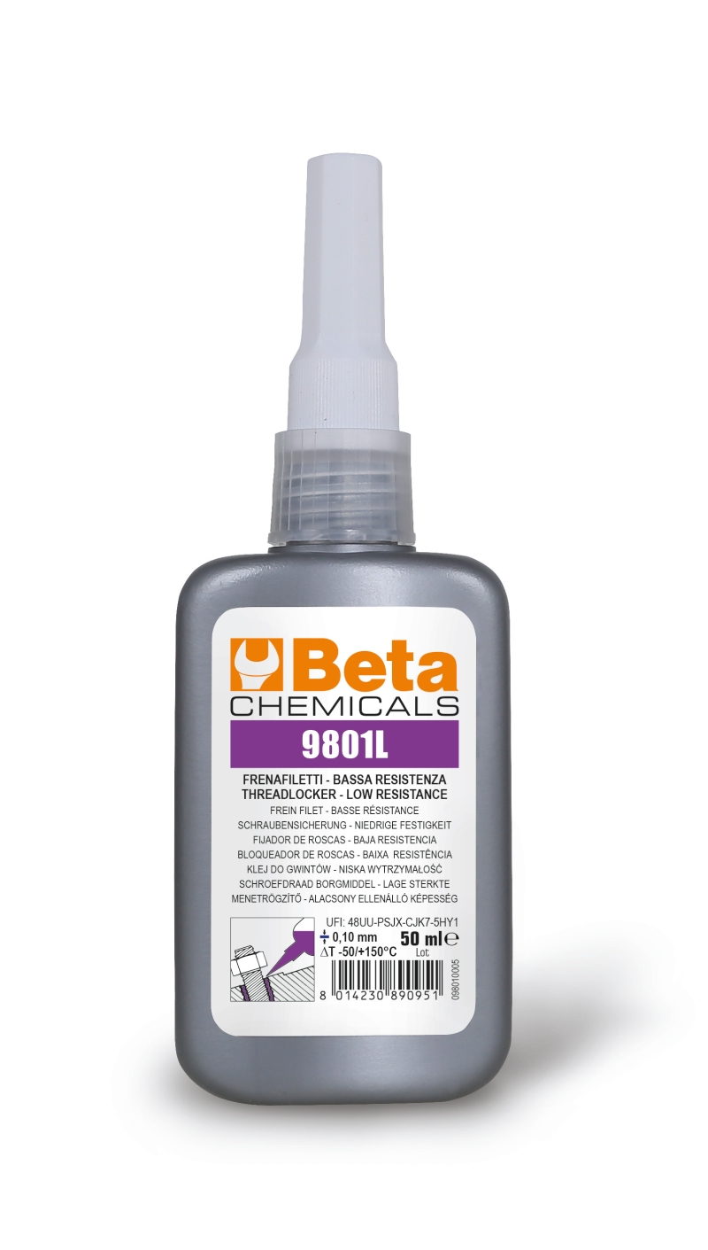 Beta 9801L 50 (1-2)-Schroefdraad Borgmiddel-Lage - 098010005