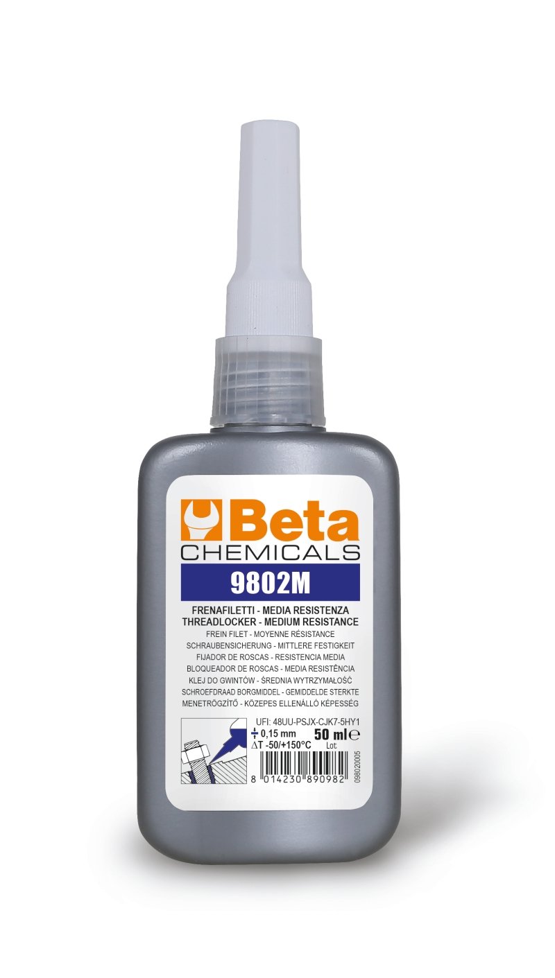 Beta 9802M 50 (1-2)-Schroefdraad Borgmiddel-Gem. - 098020005