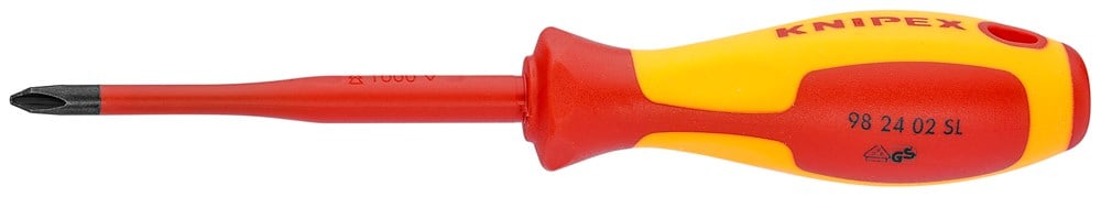 Knipex Schroevendraaier sleuf 3,5x0,6 mm VDE - 98 20 35 SL - 982035SL