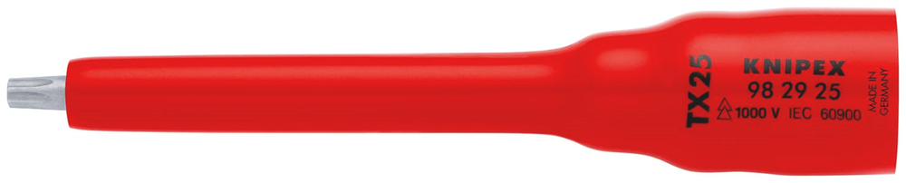 Knipex Dopsleutel 3/8" | Voor TX25 | Lengte 123 mm - 98 29 25
