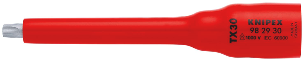 Knipex Dopsleutel 3/8" | Voor TX30 | Lengte 123 mm - 98 29 30